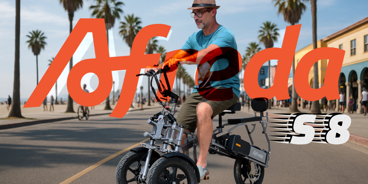 Afreda E-Bike | The Ultimate Triwheel Electric Bike for Everyone
